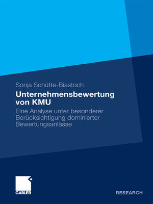 cover image of Unternehmensbewertung von KMU